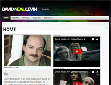 Tablet Screenshot of davidneallevin.com